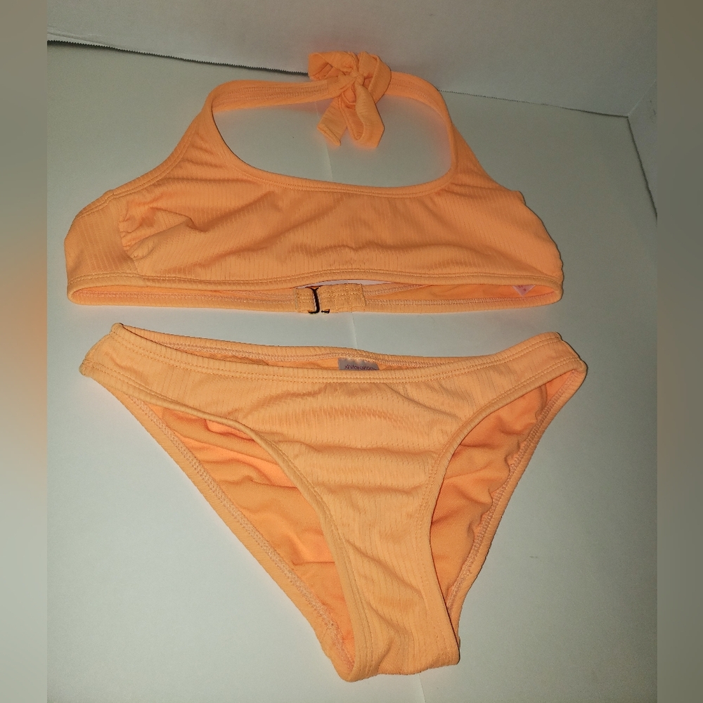 Xhilaration Swimsuit Orange 2pc